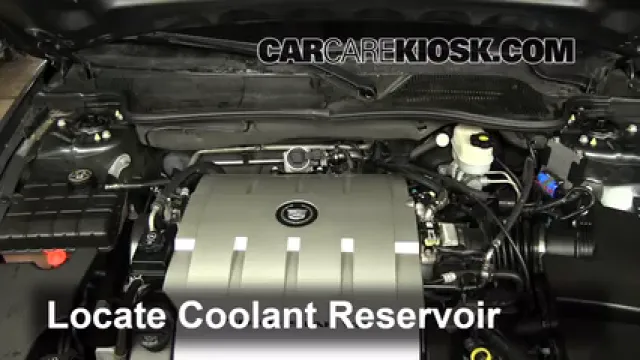 2009 Cadillac DTS Platinum 4.6L V8 Refrigerante (anticongelante) Cambiar refrigerante